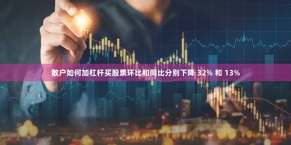 散户如何加杠杆买股票环比和同比分别下降 32% 和 13%